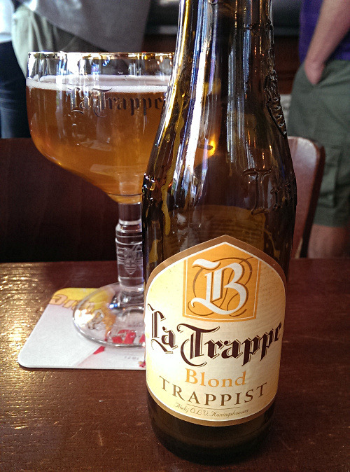 Koningshoeven La Trappe Blond at Lowlander Grand Café