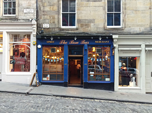 The Bow Bar, Victoria Street, Edinburgh