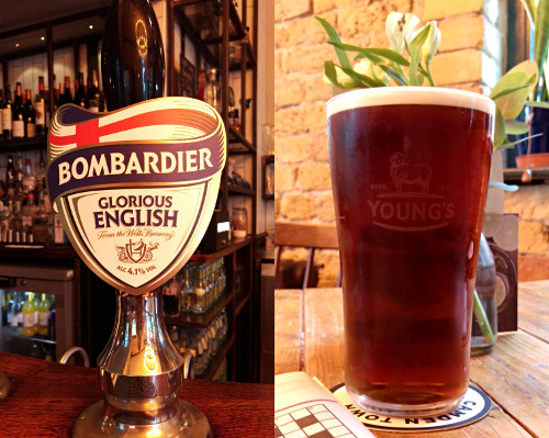 Wells Bombardier at the Clock House, Peckham Rye