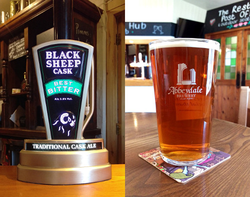 Black Sheep Best at the Anglers Rest, Bamford