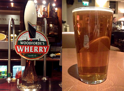 Woodforde's Wherry at the Alleyn's Head, Dulwich